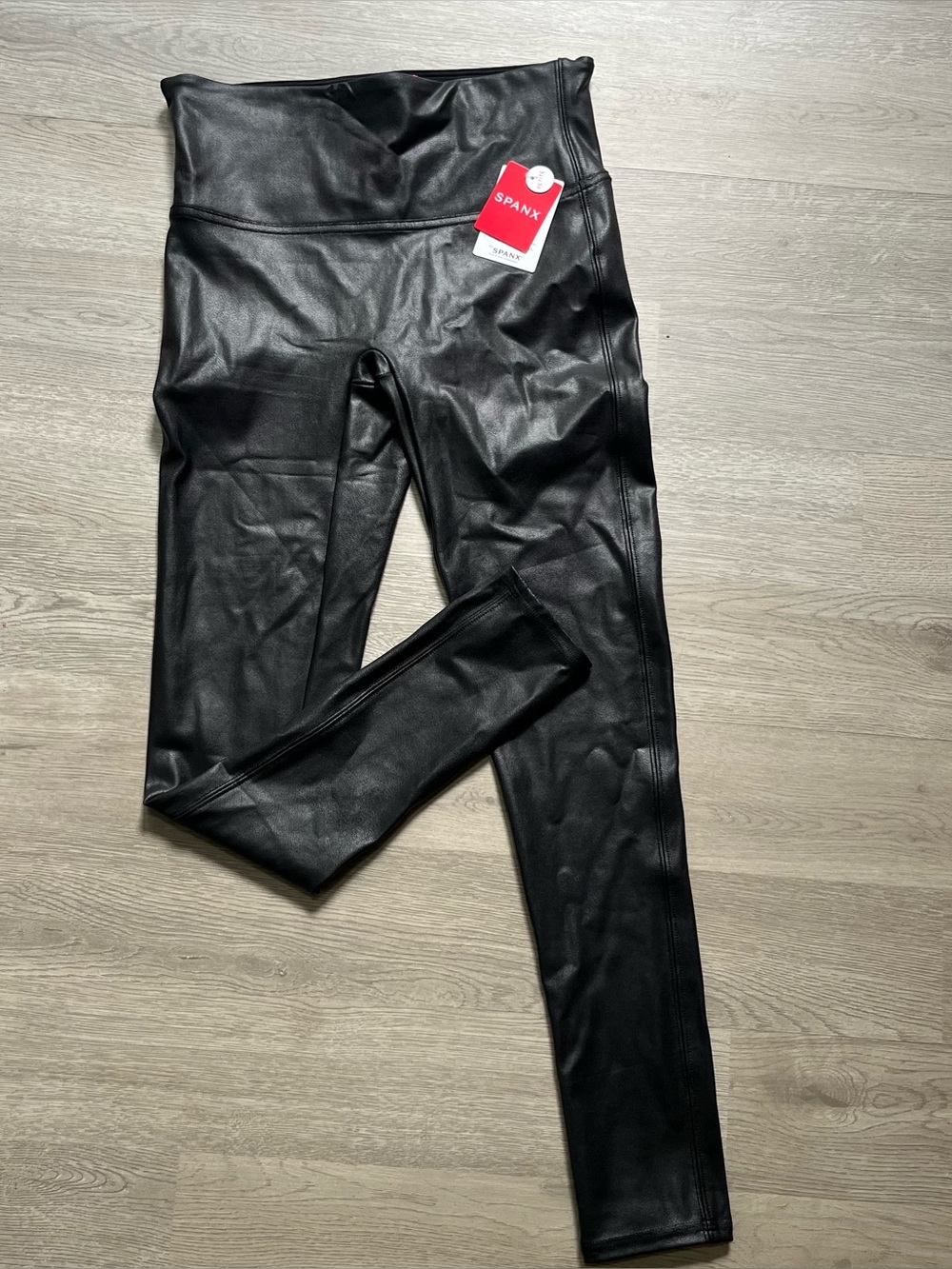 SPANX Faux Leather Leggings (MP) NEW